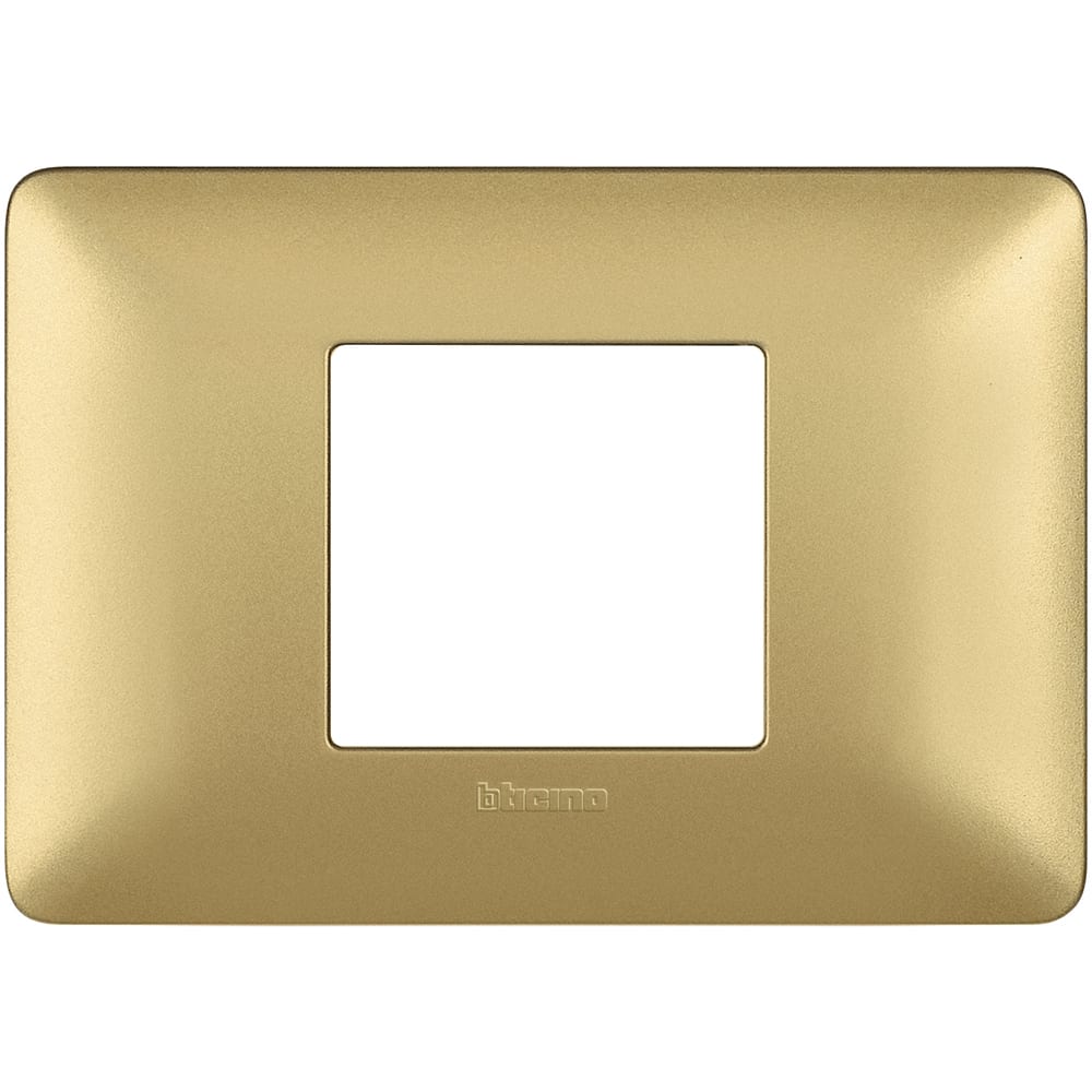 BTICINO BTIAM4819MGL MATIX - PLACCA 2P CENTRATI GOLD