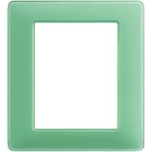 BTICINO - BTIAM4826CVC MATIX - PLACCA 3+3P COLORS TE VERDE
