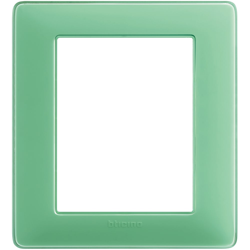 BTICINO BTIAM4826CVC MATIX - PLACCA 3+3P COLORS TE VERDE