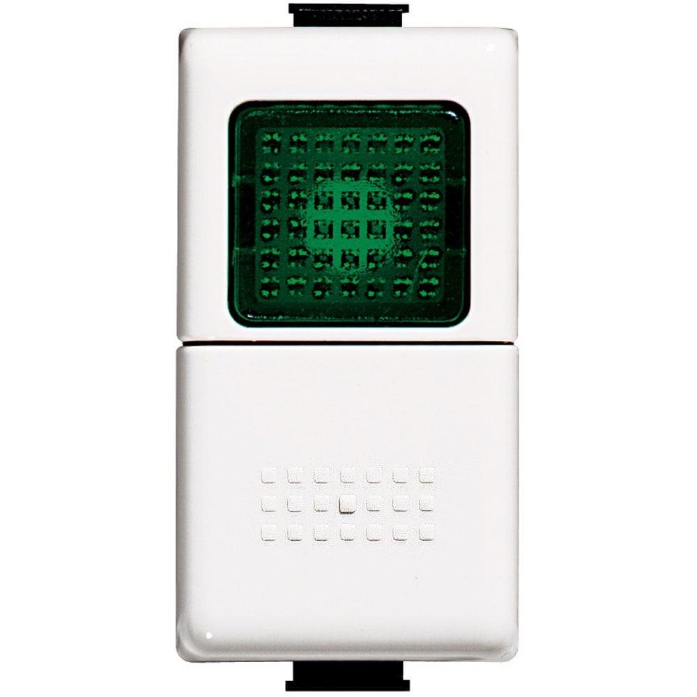BTICINO BTIAM5057V MATIX - PULSANTE 1P NO SPIA VERDE
