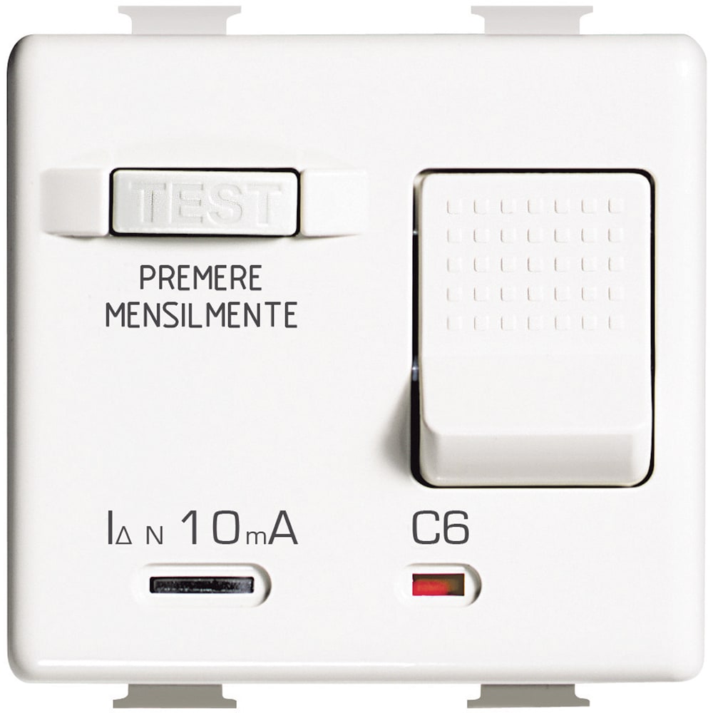 BTICINO BTIAM5246S MATIX - MAGNETOT DIFFERENZIALE 6A 10MA