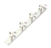 ATP SRL - APS310-000-25 PANNELLO PASSACAVI 1U - 4 ANELLI RAL 70