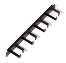 ATP SRL - APS310-001-26 PANNELLO PASSACAVI 1U - 4 ANELLI RAL 90