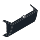 ARNOCANALI SPA - ARNADT103.2 ADATTATORE H100 X SPL ANTRACITE