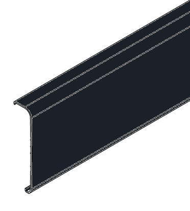 ARNOCANALI S.P.A - ARNB103.2 COPERCHIO BATTISCOPA 100MM ANTRACIT