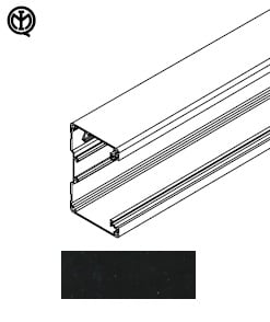 ARNOCANALI S.P.A - ARNBU651058VN BASE CANALE 105X65/3 ALU NERO