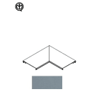 ARNOCANALI SPA - ARNBWO80A COPERCHIO CURVA PIANA ALLUMINIO