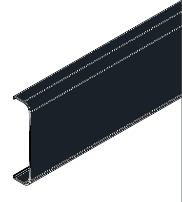 ARNOCANALI SPA ARNC103.2 COPERCHIO CORNICE 100MM NERO