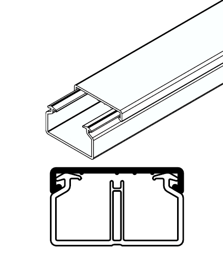 ARNOCANALI SPA ARNK1831.3 MINICANALE 30X18/2 BIANCO