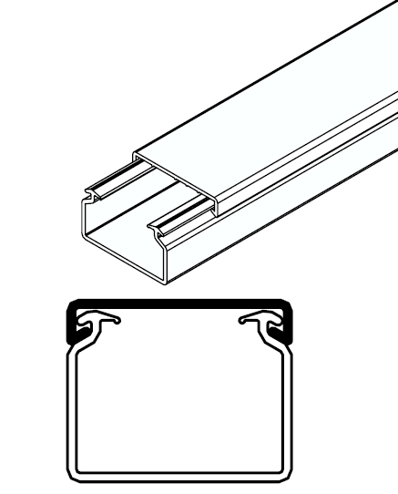 ARNOCANALI S.P.A - ARNK2530.3 MINICANALE 30X25 BIANCO