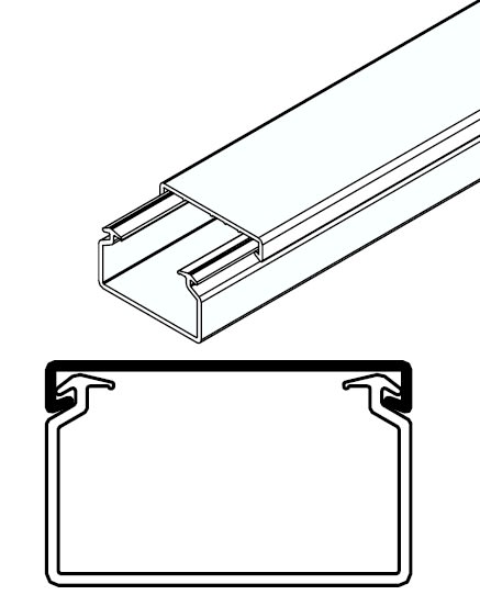 ARNOCANALI S.P.A - ARNK2540BL.3 MINICANALE 40X25 BIANCO