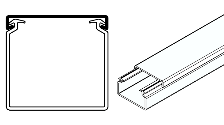 ARNOCANALI S.P.A - ARNK4040.3 MINICANALE 40X40 BIANCO