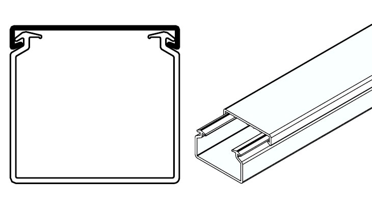 ARNOCANALI S.P.A - ARNK4040BL.3 MINICANALE 40X40 BIANCO