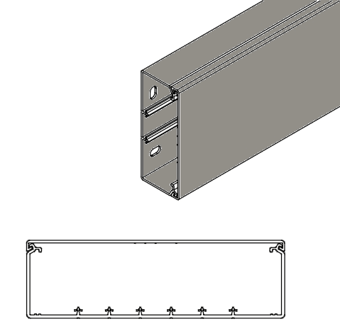 ARNOCANALI S.P.A - ARNK60200.1 CANALE DIVISIBILE 200X60/7 GRIGIO