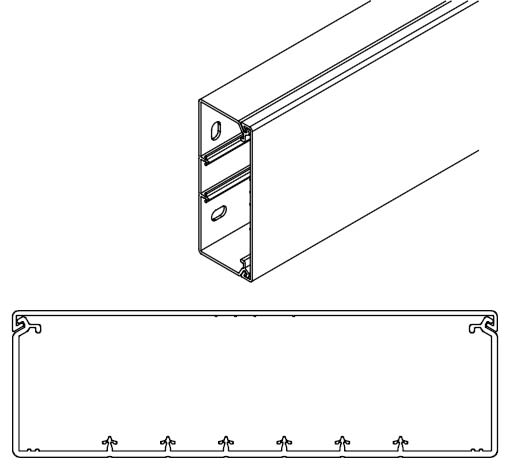 ARNOCANALI S.P.A - ARNK60200.3 CANALE DIVISIBILE 200X60/7 BIANCO
