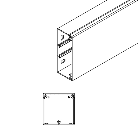ARNOCANALI S.P.A - ARNK6060.3 CANALE DIVISIBILE 60X60/2 BIANCO