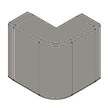 ARNOCANALI SPA ARNKA4060.1 ANGOLO ESTERNO 60X40 GRIGIO