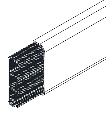 ARNOCANALI S.P.A - ARNKB72.3 CANALE BATTISCOPA 70X20/3 BIANCO