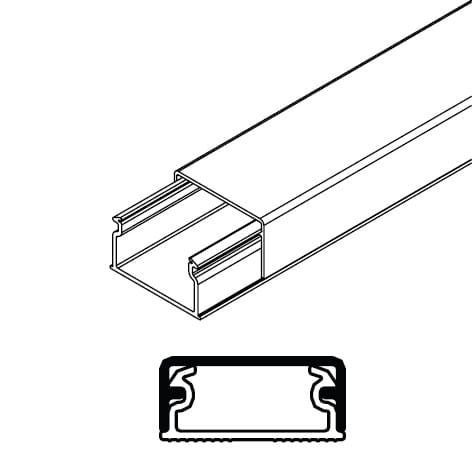 ARNOCANALI S.P.A - ARNKDU1022.3 MINICANALE 21X10 BIANCO