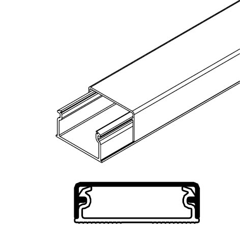ARNOCANALI S.P.A - ARNKDU1030.3 MINICANALE 30X10 BIANCO