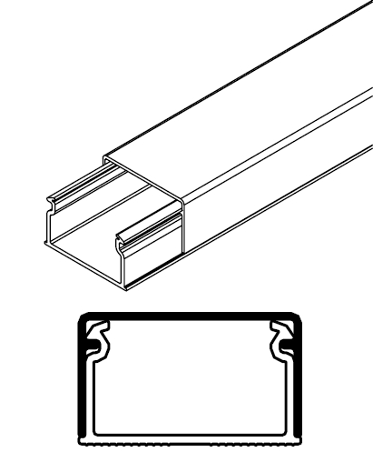 ARNOCANALI S.P.A - ARNKDU1830.3 MINICANALE 30X18 BIANCO