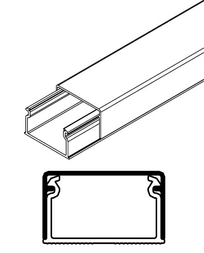ARNOCANALI S.P.A - ARNKDU1830.3 MINICANALE 30X18 BIANCO