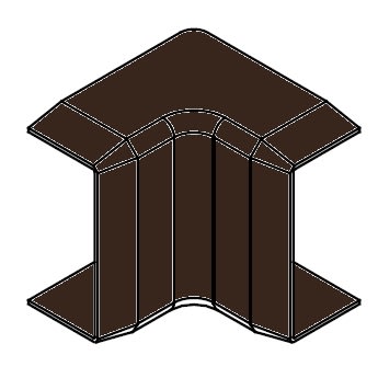 ARNOCANALI S.P.A - ARNKI1022.5 ANGOLO INTERNO 21X10 MARRONE