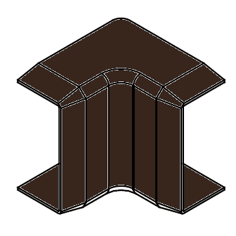 ARNOCANALI S.P.A - ARNKI1022.5 ANGOLO INTERNO 21X10 MARRONE