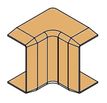 ARNOCANALI S.P.A - ARNKI1022.53 ANGOLO INTERNO 21X10 LEGNO CHIARO