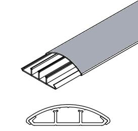 ARNOCANALI S.P.A - ARNKP1252A CANALE PAVIMENTO 50X12 ALLUMINIO
