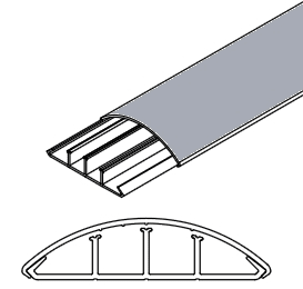 ARNOCANALI S.P.A - ARNKP1873A CANALE PAVIMENTO 75X18 ALLUMINIO