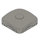 ARNOCANALI SPA - ARNKPD.1 SCATOLA DERIVAZIONE X KP GRIGIO