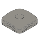 ARNOCANALI SPA - ARNKPD.1 SCATOLA DERIVAZIONE X KP GRIGIO