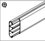 ARNOCANALI S.P.A - ARNKPS72.3 CANALE CORNICE 65X20/3 BIANCO