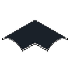 ARNOCANALI S.P.A - ARNKPW1873.2 CURVA PIANA X KP1873 ANTRACITE