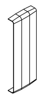 ARNOCANALI S.P.A - ARNKV100.3 COPRIGIUNZIONE 100 MM BIANCO