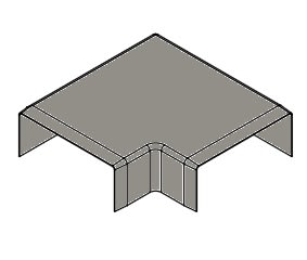 ARNOCANALI S.P.A - ARNKW6060.1 CURVA PIANA 60X60 GRIGIO