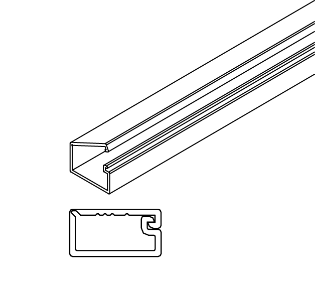 ARNOCANALI S.P.A - ARNLCD71.3 MINICANALE ADESIVO 13X7 BIANCO