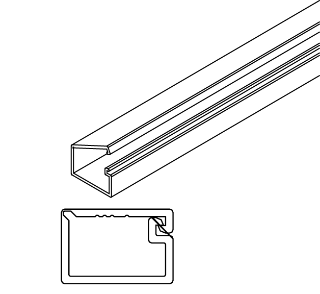 ARNOCANALI S.P.A - ARNLCD94.3 MINICANALE ADESIVO 15X10 BIANCO