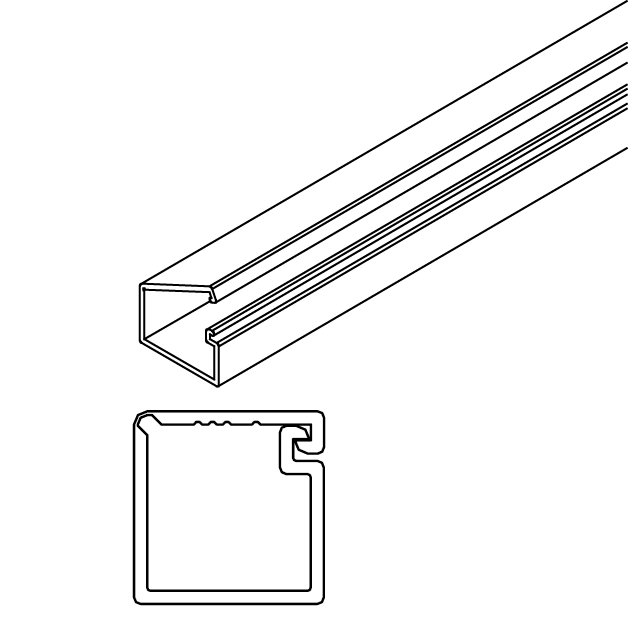 ARNOCANALI S.P.A - ARNLCD96.3 MINICANALE ADESIVO 13X13 BIANCO