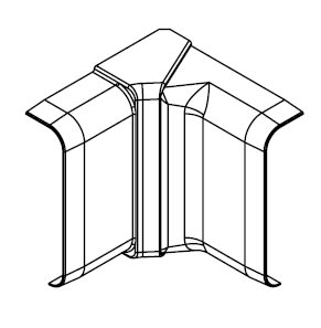 ARNOCANALI S.P.A - ARNSFI70V.3 ANGOLO INTERNO VARIAB X KB72 BIANCO