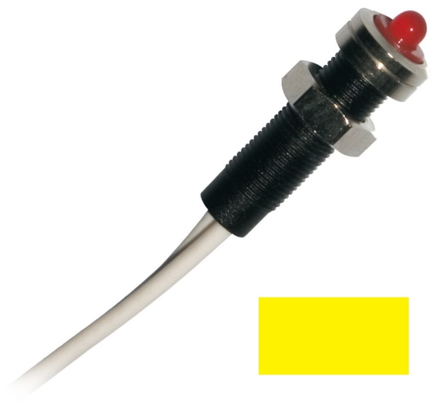 ARTELETA INTERNATION ART50061213 SPIA LED GIALLO 12V 6MM DIA.