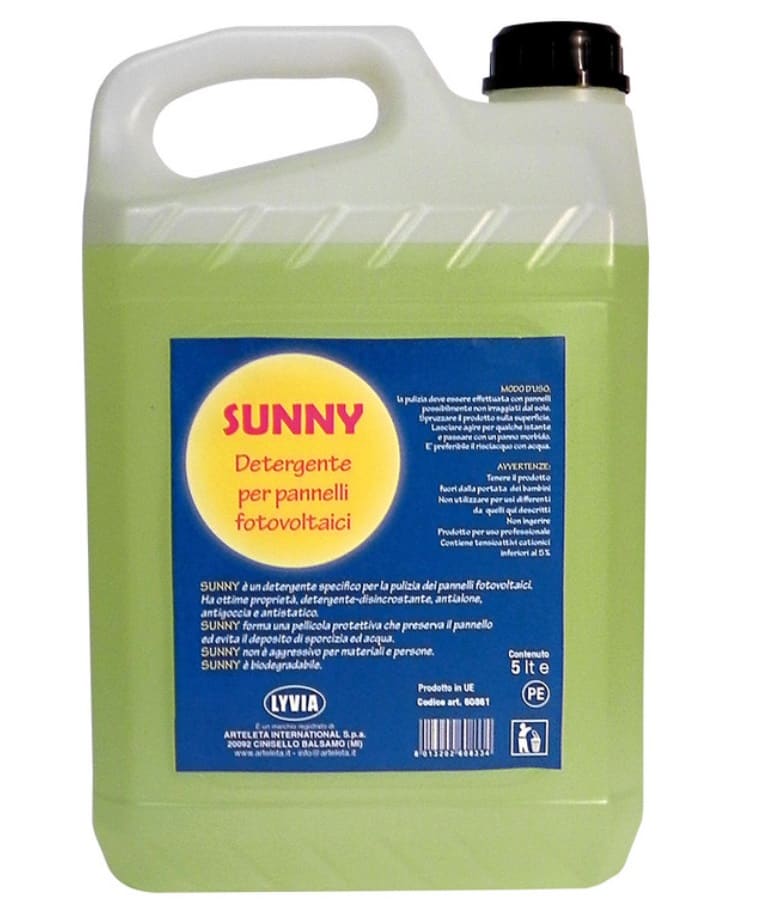 ARTELETA INTERNATION - ART60861 DETERGENTE X PANNELLI FOTOV. 5LT