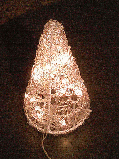 ARTELETA INTERNATION ARTCLN.40 CONO LUMINOSO CON RETINA IN PVC