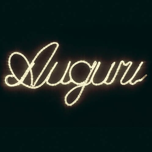 ARTELETA INTERNATION - ARTGM.021.LED FIGURA AUGURI LED BIANCO