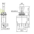 ASITA - ASI8012 DEVIATORE UNIPOLARE A LEVETTA 16A ON-OFF