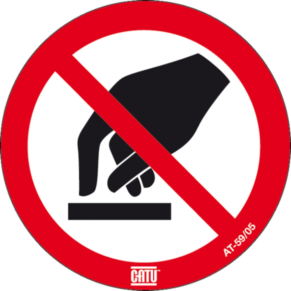 OCMEI S.R.L. - OCMAT-59/1 ETICHETTA VIETATO TOCCARE 100MM