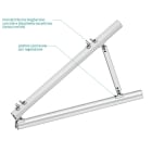 ALUSISTEMI - ALUATL001.2530 SUPPORTOTRIANGOLARE(INALLUMINIO)-TOTAL