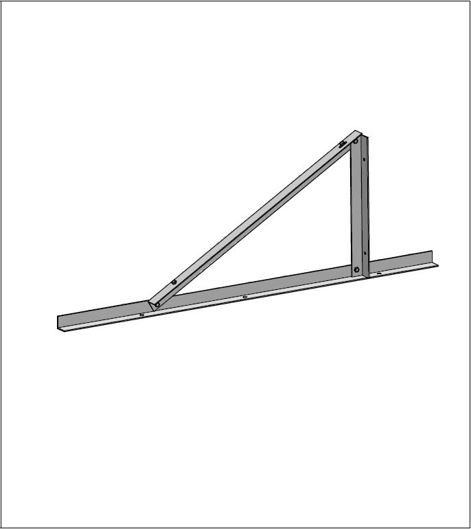 ALUSISTEMI - ALUATL100.30 SUPPORTO TRIANGOLARE FISSO (IN ALLUMINIO