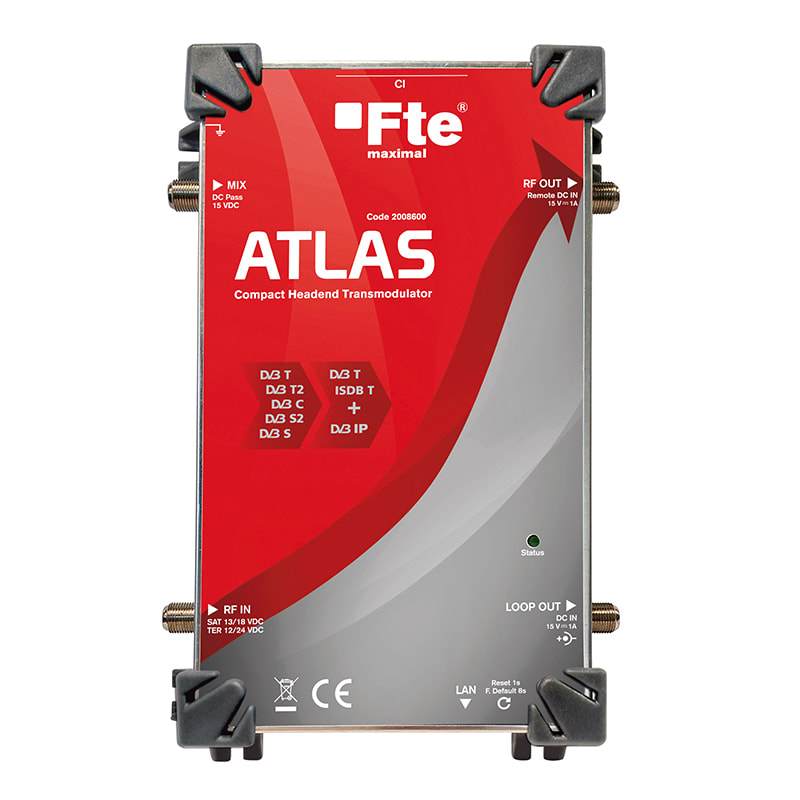 FTE MAXIMAL ITALIA S - FTEATLAS ATLAS TRASMODULATORE COMPATTO UNIVERSALE